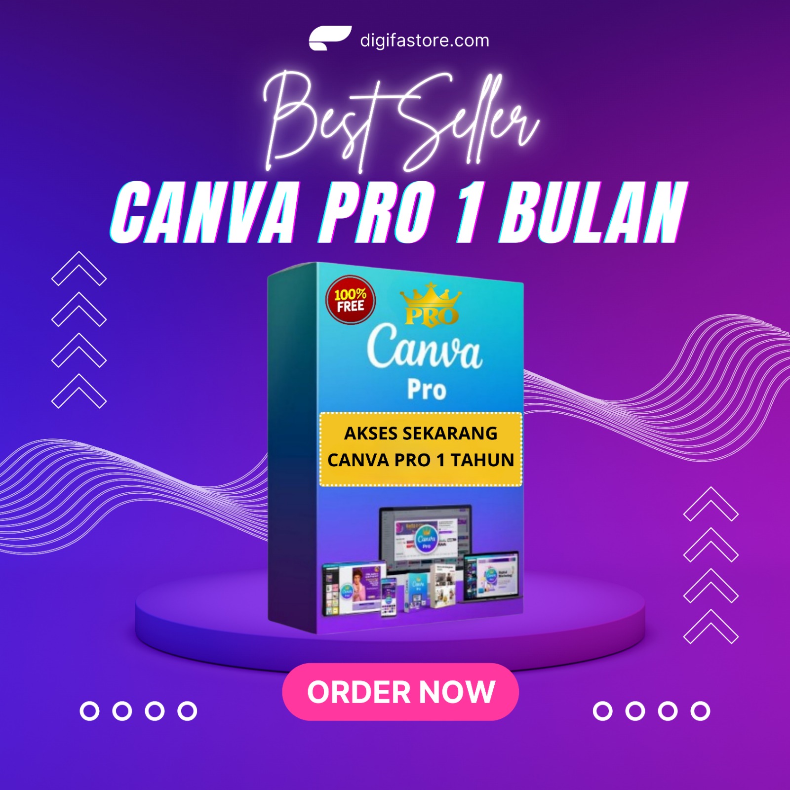 CANVA PRO 1BULAN